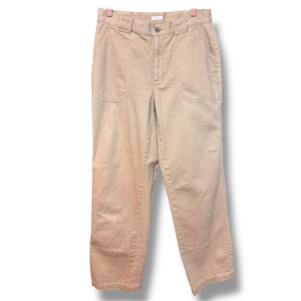Liz Claiborne Tabitha Women's Light Green Chinos. Size 8